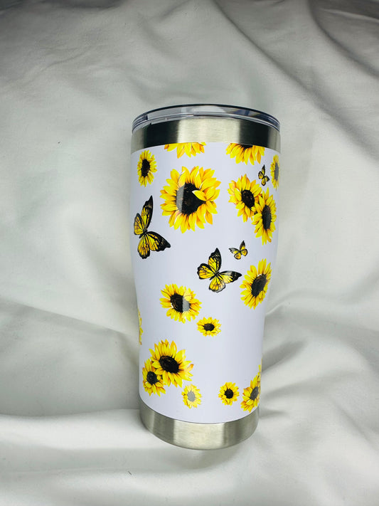 16oz Mama Sunflower Tumbler