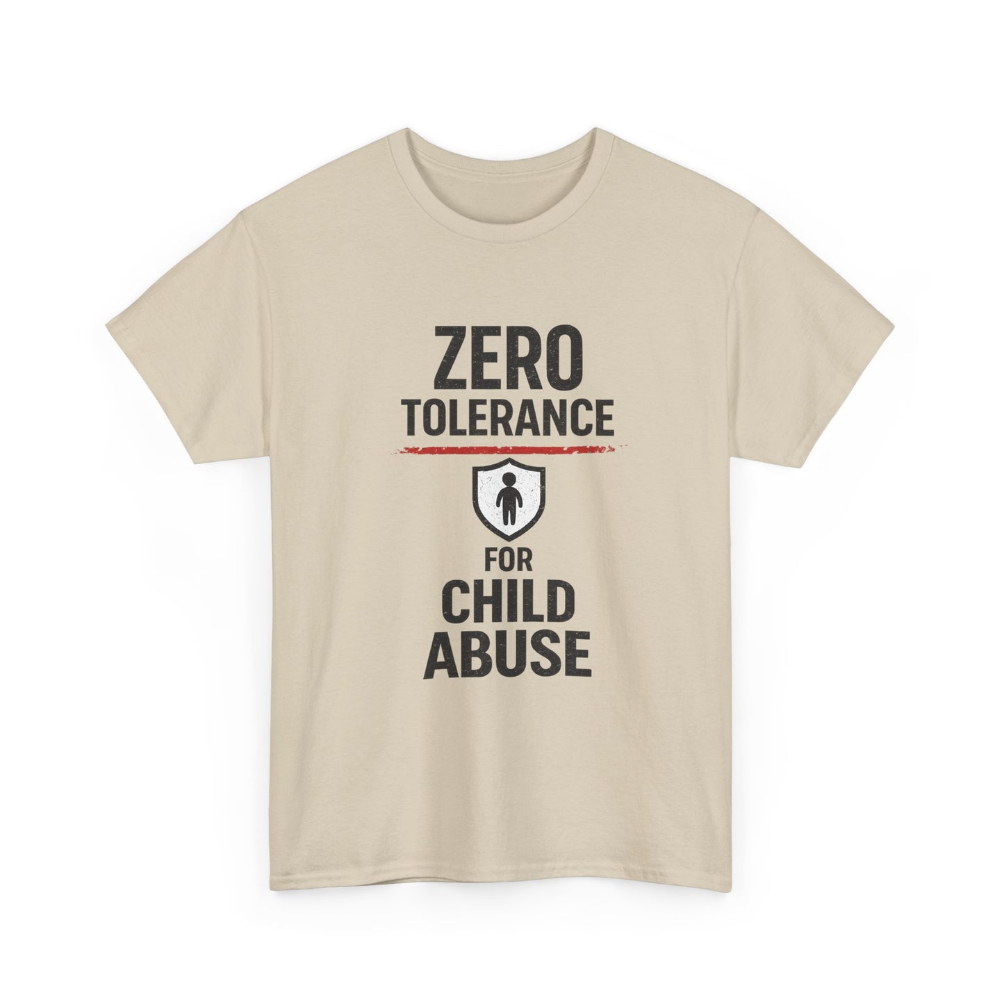Zero Tolerance for Child Abuse T-Shirt