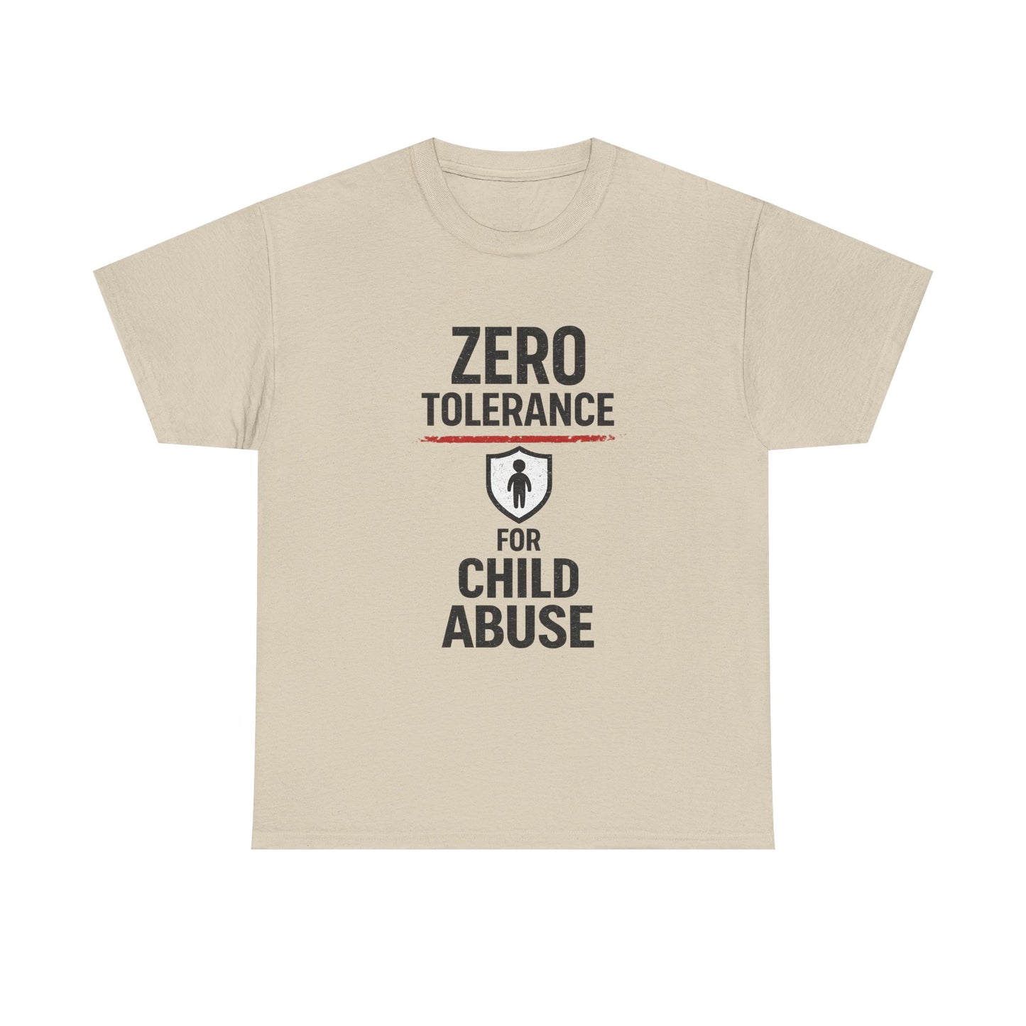 Zero Tolerance for Child Abuse T-Shirt