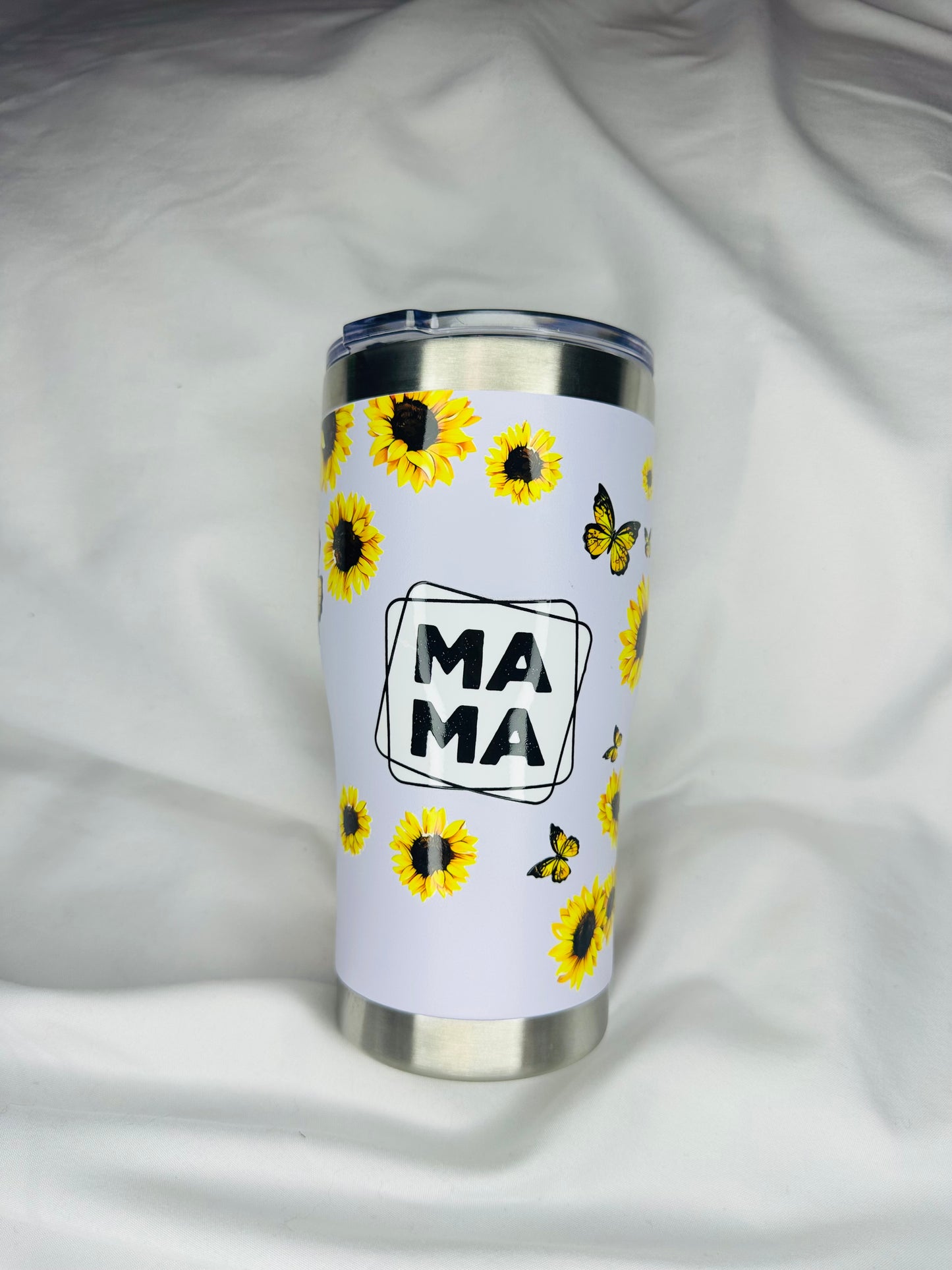 16oz Mama Sunflower Tumbler